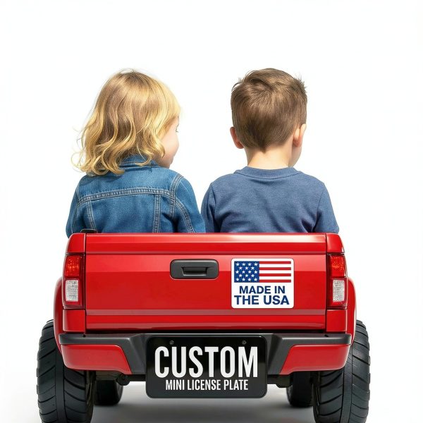 Custom Mini License Plate Modern Style-7