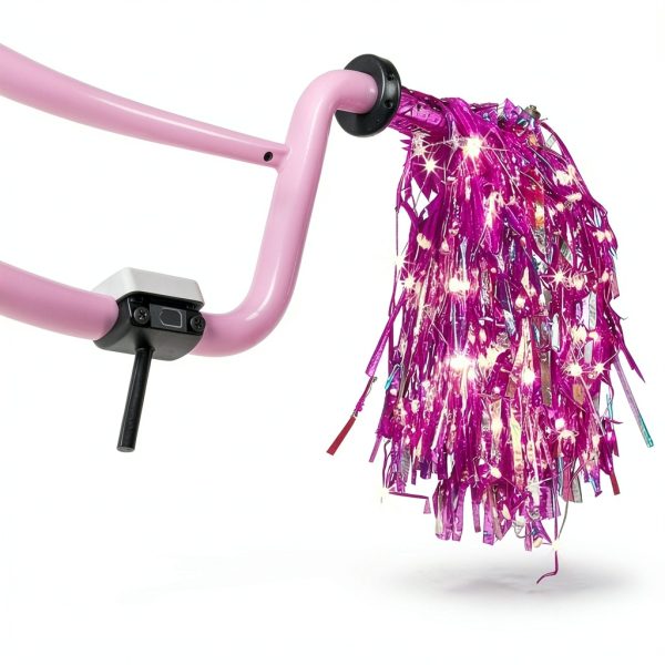 Brightz Pink Bike Tassels for Kids-3