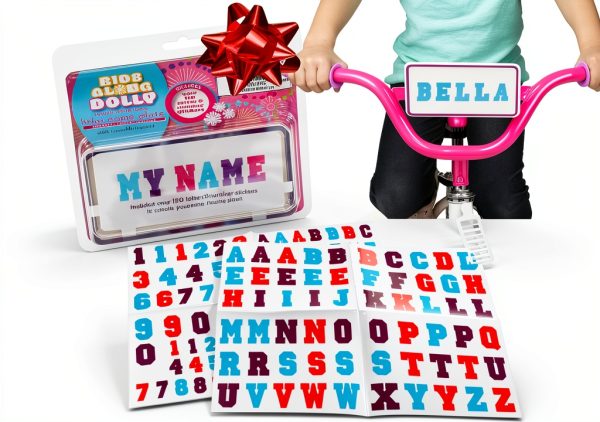 Ride Along Dolly Bicycle Name Plate-7