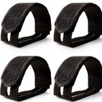 Bike Pedal Straps Outus Nylon Adjustable Black-0