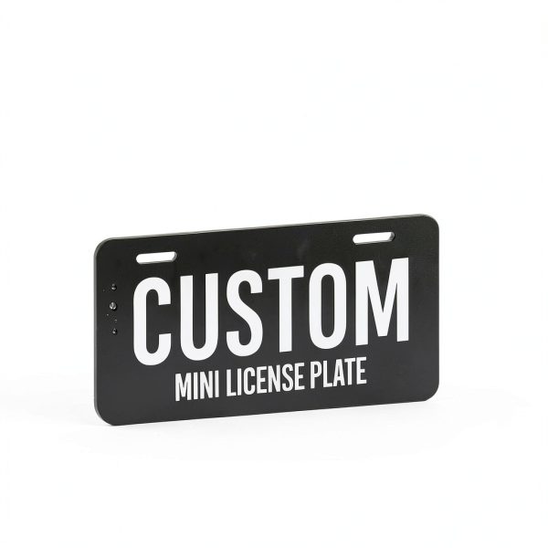 Custom Mini License Plate Modern Style-3