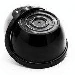 Bike Hub Caps Quadrapoint Snap-On Black 3/8in-0