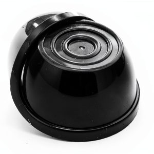 Bike Hub Caps Quadrapoint Snap-On Black 3/8in-0