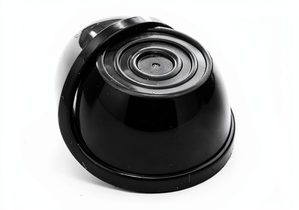 Bike Hub Caps Quadrapoint Snap-On Black 3/8in-0