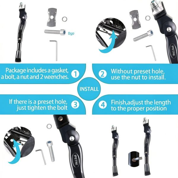 IPETRK Adjustable Bike Stand for Kids-6