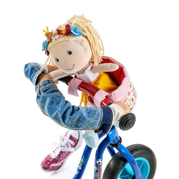 Baby Doll Bike Seat HABA Soft Polyester Kids-1