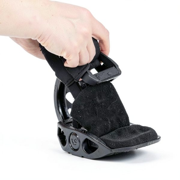Bike Pedal Straps Outus Nylon Adjustable Black-2