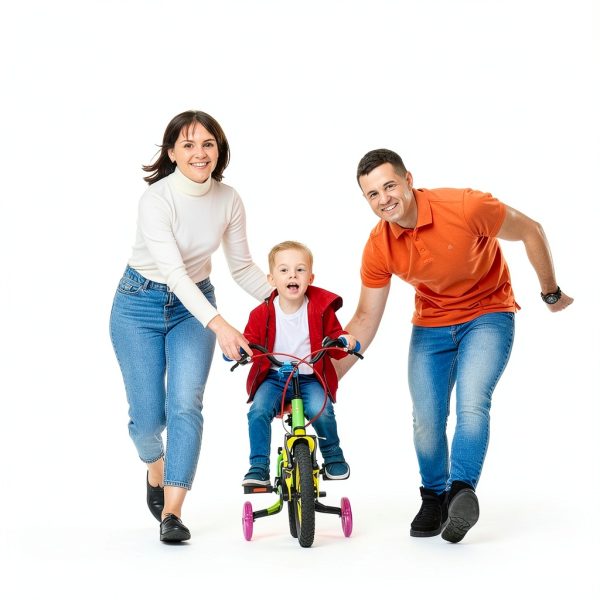 DDJKCZ Training Wheels 20cm Black Kids Bike Fit-6