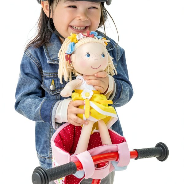 Baby Doll Bike Seat HABA Soft Polyester Kids-2