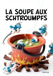 Les Schtroumpfs French Kindle Comic eBook by Dupuis Humor Edition-0