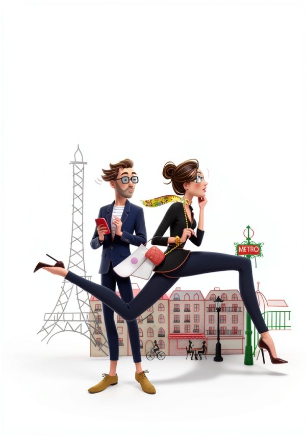 French Arrogance Humor Travel eBook Kindle Edition Print Replica-0