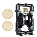 VEVOR Air Operated Double Diaphragm Pump 158 GPM 2" Inlet/Outlet-0