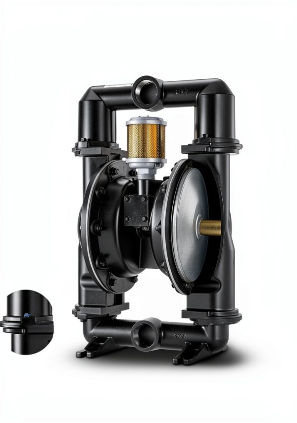 VEVOR Air Operated Double Diaphragm Pump 158 GPM 2" Inlet/Outlet-1